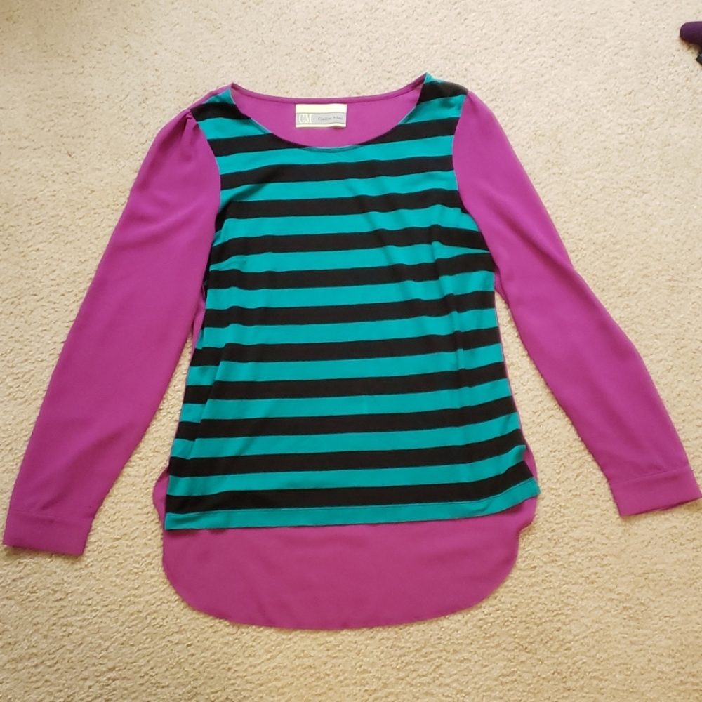 Callie Mac striped shirt